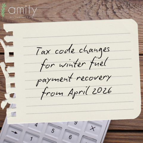 Tax Code Changes for Winter Fuel Payment Recovery